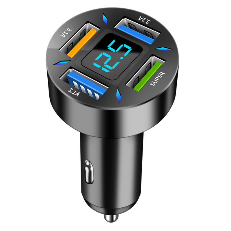 4 Port USB Fast Car Charger by Elixor EL302
