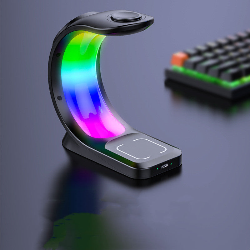 Epic 3 In 1 Wireless Charger With RGB Light by Elixor EL203