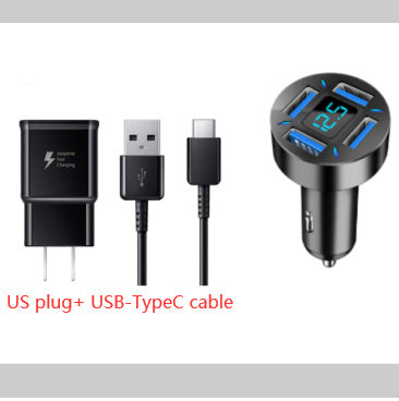 4 Port USB Fast Car Charger by Elixor EL302