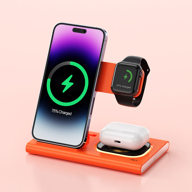 3 In 1 Wireless Charger For Apple Products by Elixor EL202