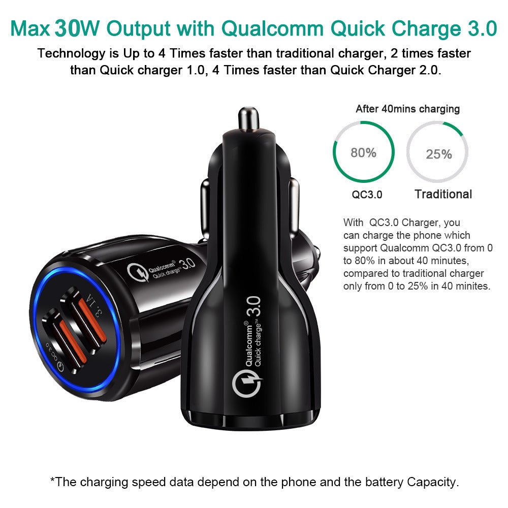 Fast Charging Light Car Charger by Elixor EL301