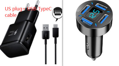 4 Port USB Fast Car Charger by Elixor EL302
