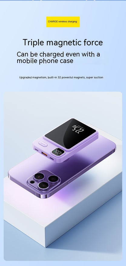 Digital Magnetic Wireless Power Bank by Elixor EL103