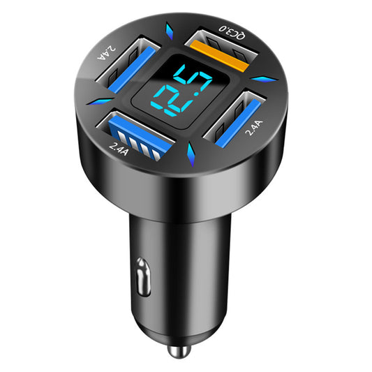 4 Port USB Fast Car Charger by Elixor EL302