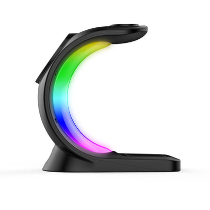 Epic 3 In 1 Wireless Charger With RGB Light by Elixor EL203