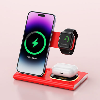 3 In 1 Wireless Charger For Apple Products by Elixor EL202