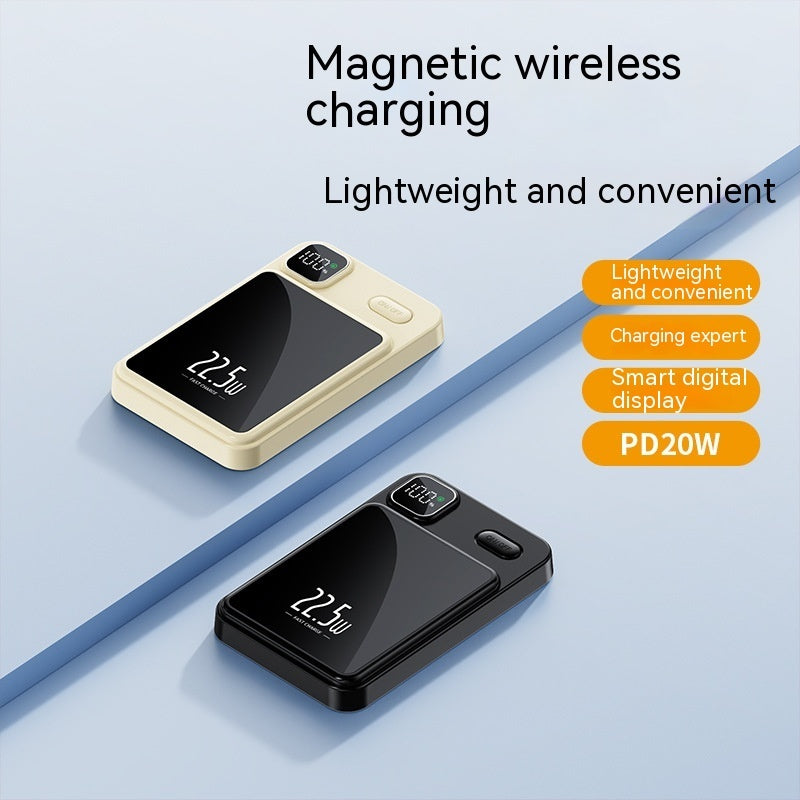 Digital Magnetic Wireless Power Bank by Elixor EL103