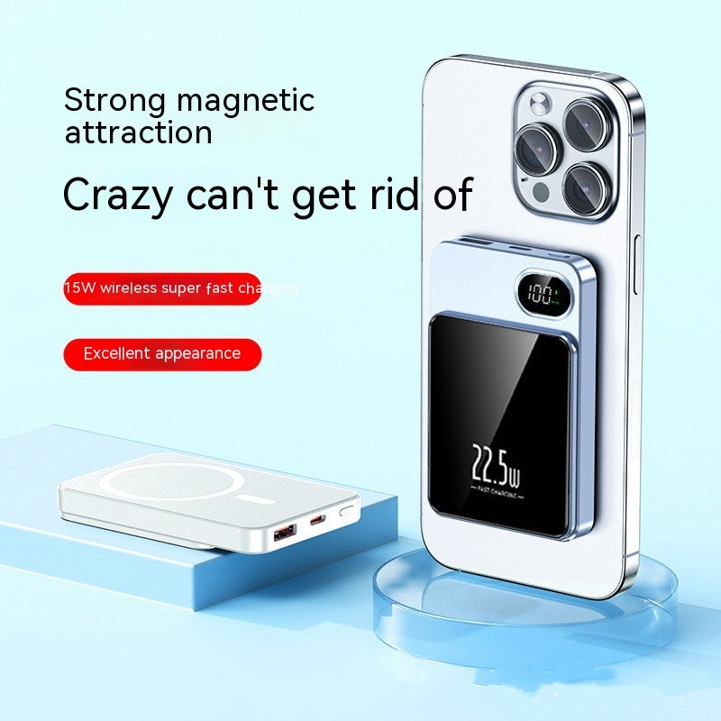 Super Fast Charger Magnetic Wireless Power Bank by Elixor EL107