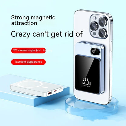 Super Fast Charger Magnetic Wireless Power Bank by Elixor EL107