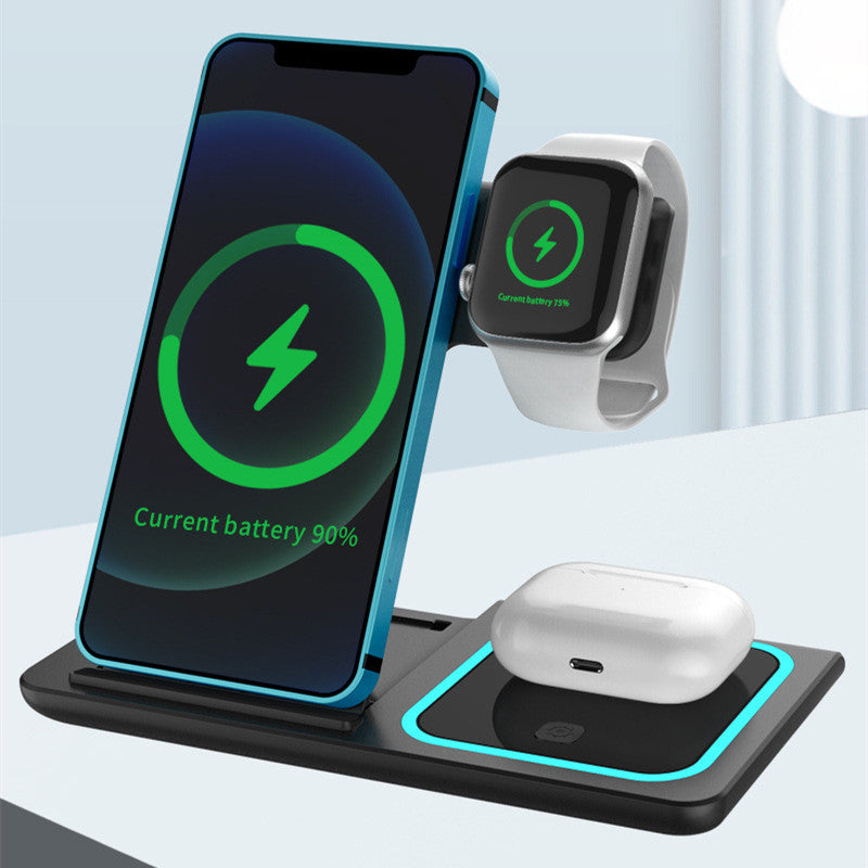 3 In 1 Wireless Foldable Charger by Elixor EL204