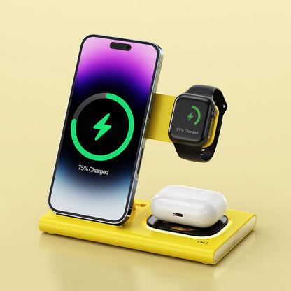 3 In 1 Wireless Charger For Apple Products by Elixor EL202