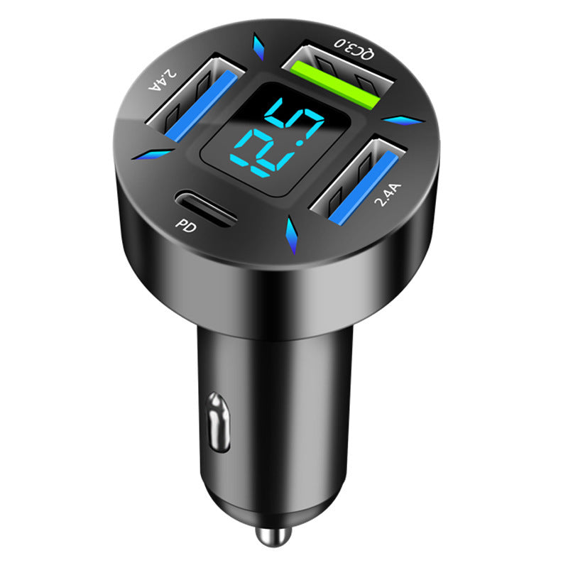 4 Port USB Fast Car Charger by Elixor EL302