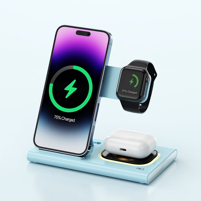 3 In 1 Wireless Charger For Apple Products by Elixor EL202